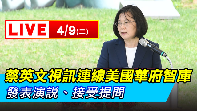 英德空戰較勁!賴找館長直播 蔡美智庫演說