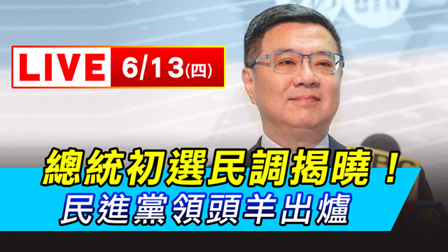 總統初選民調揭曉!民進黨領頭羊出爐