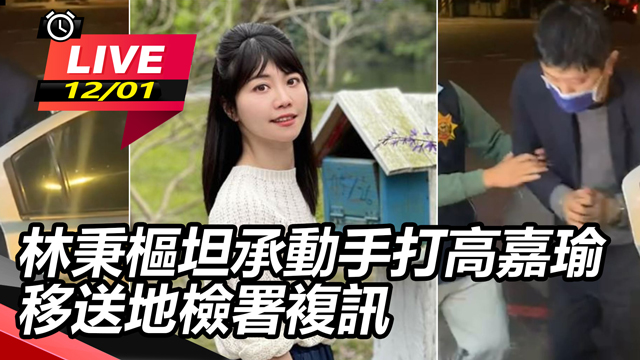 林秉樞坦承動手打高嘉瑜 移送地檢署複訊