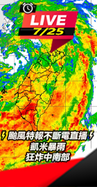 ⚡颱風特報不斷電直播⚡