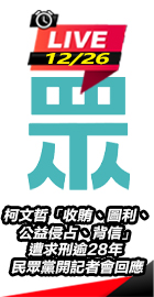 柯文哲遭起訴！民眾黨開記者會
