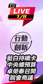 藍白持續卡中央總預算