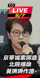 北院傳喚黃珊珊作證