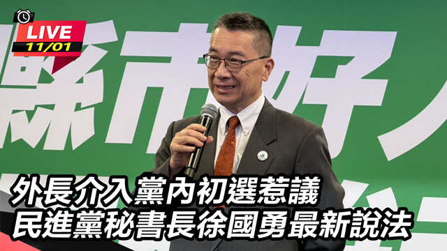 外長介入黨內初選惹議 徐國勇最新說法
