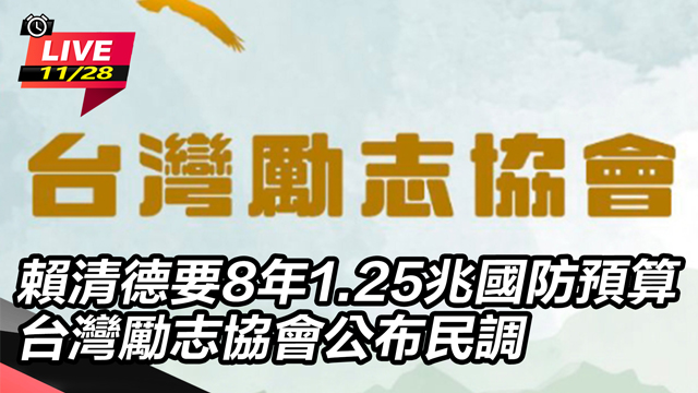 台灣勵志協會公布民調