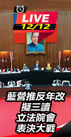 立法院會表決大戰