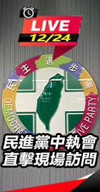 民進黨中執會 直擊現場訪問