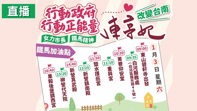 行動政府 行動正能量 陳亭妃 改變台南 