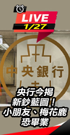 央行今揭新鈔藍圖！