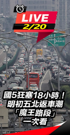 明初五北返車潮一次看