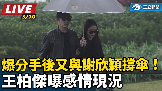 爆分手後又與謝欣穎撐傘！王柏傑曝感情現況