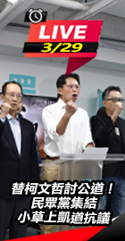 民眾黨集結小草上凱道抗議