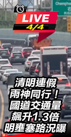 清明連假雨神同行！