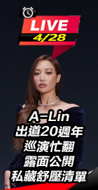 A-Lin公開私藏舒壓清單