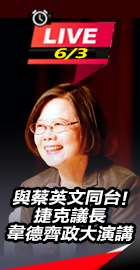 捷克議長韋德齊政大演講