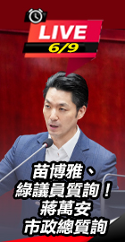 蔣萬安市政總質詢