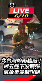 週五迎下波雨彈　氣象署說明