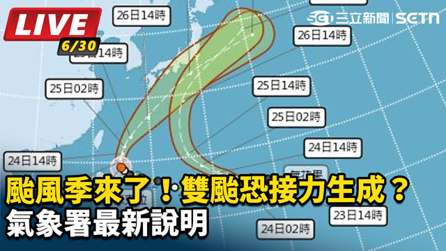 颱風季來了！雙颱恐接力生成？