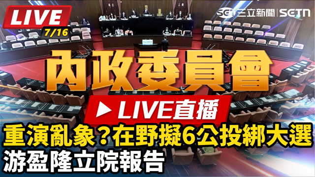 在野擬6公投綁大選 游盈隆立院報告