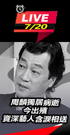 周麟獨居病逝今出殯