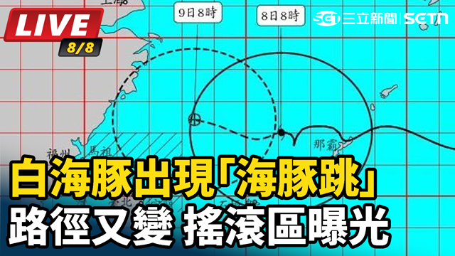 白海豚出現「海豚跳」路徑又變！搖滾區曝光