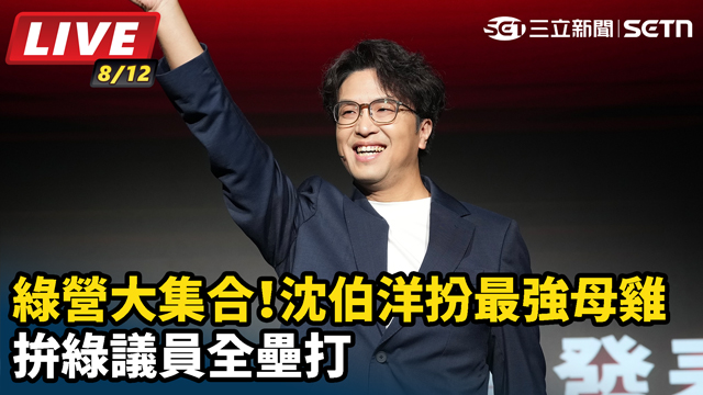 沈伯洋扮最強母雞 拚綠議員全壘打