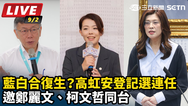 藍白合復生？高虹安登記選連任