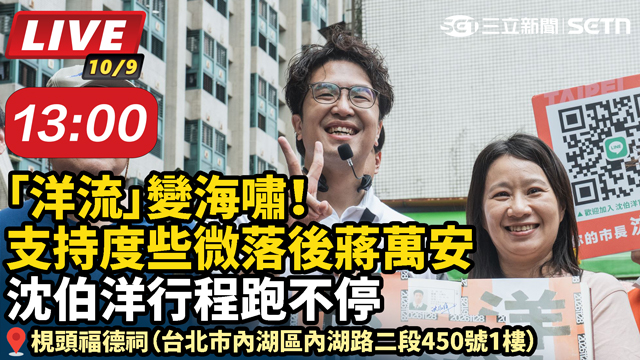 「洋流」變海嘯！支持度些微落後蔣萬安