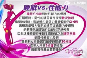 失眠癌上身7-3：睡眠vs.性能力