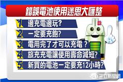 科技新聞線-電池使用迷思