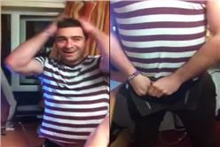 英國大學生打賭輸了用訂書機訂自己睾丸