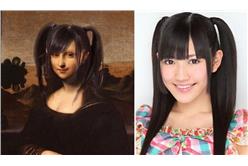 蒙娜麗莎一秒變AKB