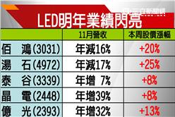 陸LED照明步爆發期　台LED廠明年業績閃