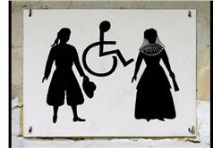 廁所標誌／煎蛋