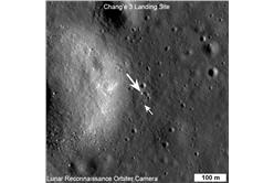 中國嫦娥號與美國玉兔 圖片來源：翻攝自NASA