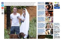 英演員托馬斯‧安德魯‧費爾頓被拍到頹廢樣 圖片擷取自每日郵報