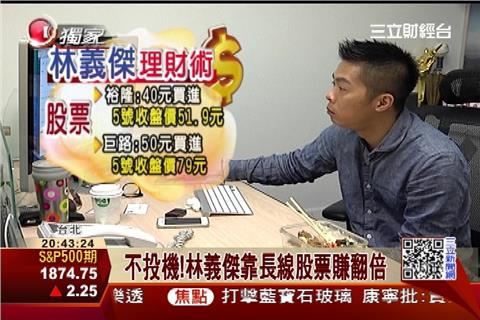 林義傑,創業,投資,老闆,跑步,買房