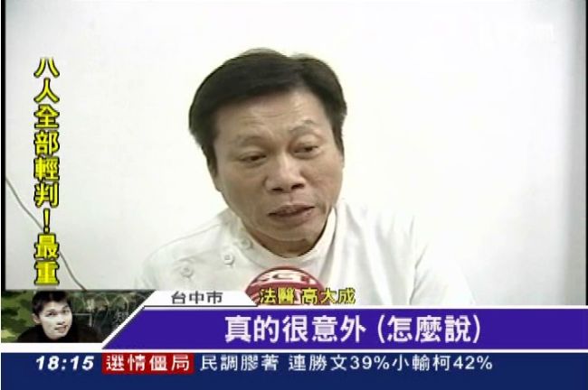 洪案軍官「全部輕判」！高大成：意外