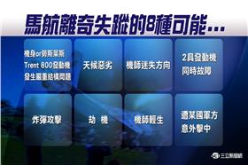 消失的馬航離奇失蹤的8種可能