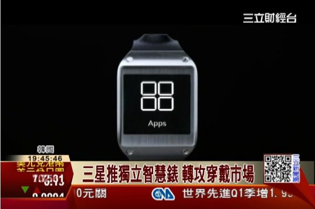 三星攻穿戴救營收　推新款智慧錶