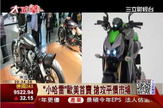 平價時尚！哈雷小型重機　只要21萬
