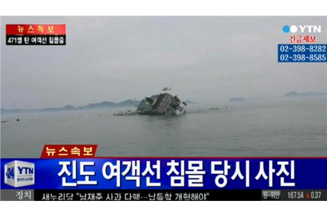 快訊／韓駛往濟州島450人客船下沉