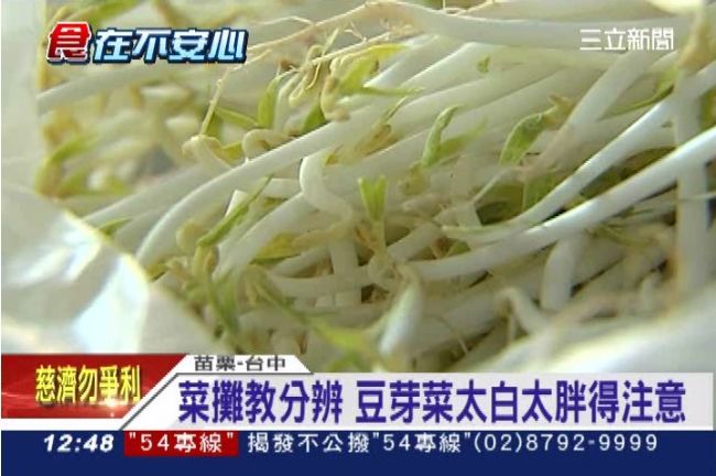 如何買豆芽菜？菜攤：太白、太直不要