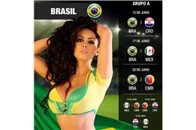 巴拉圭《世界盃美女曆》