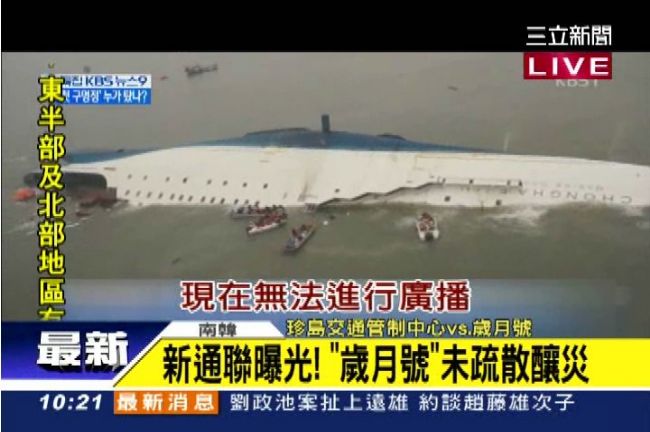 通聯記錄曝光！歲月號未及時疏散釀災