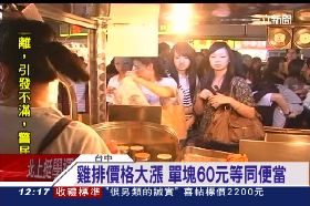 雞排漲價了g1200