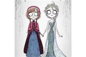 (名家)提姆波頓風冰雪奇緣_卡卡洛普