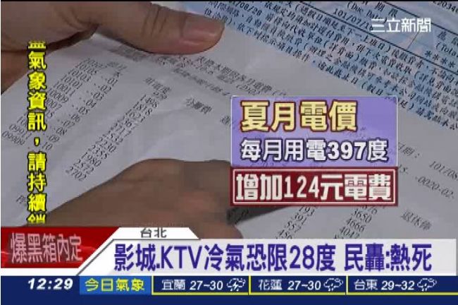 KTV等冷氣下限26度　民眾：熱死
