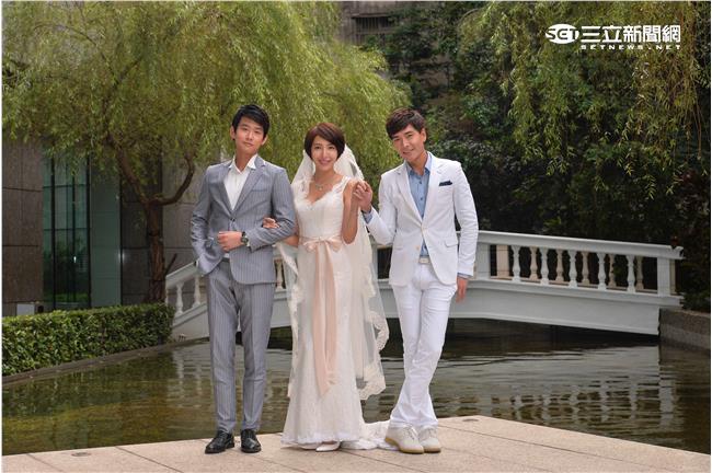 楊謹華深V婚紗現身　盼在雪地辦婚禮