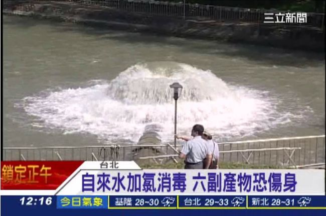 自來水加氯含毒？6種副產物恐傷身！